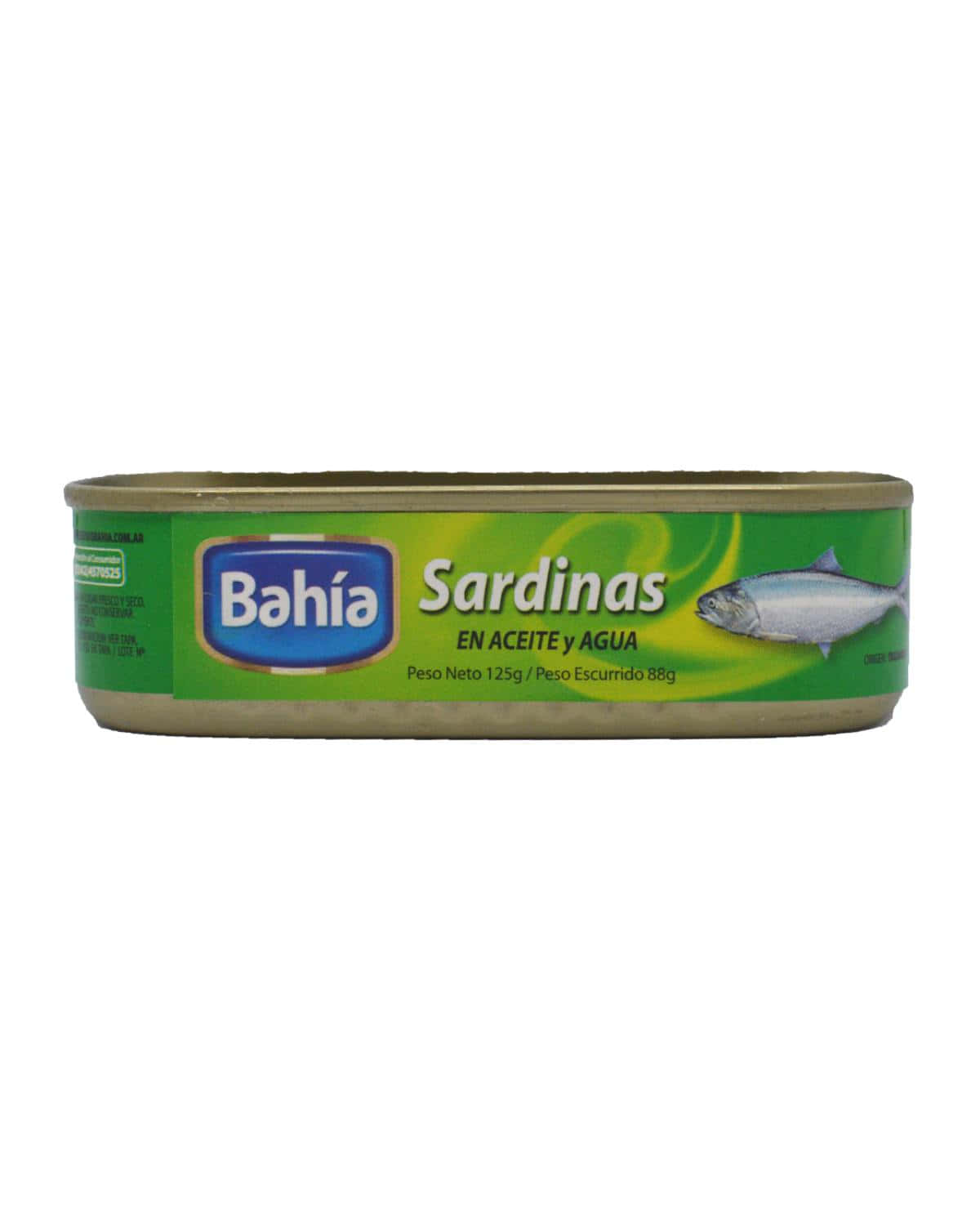 Sardinas Bahía en Aceite y Agua 125 Gr